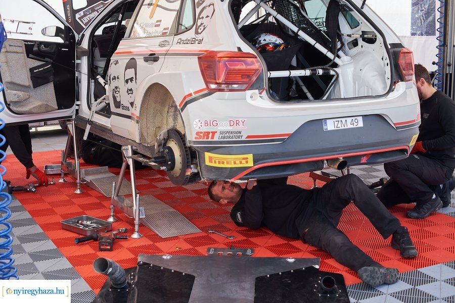 Nyíregyháza Rally 2021 - szervízpark
