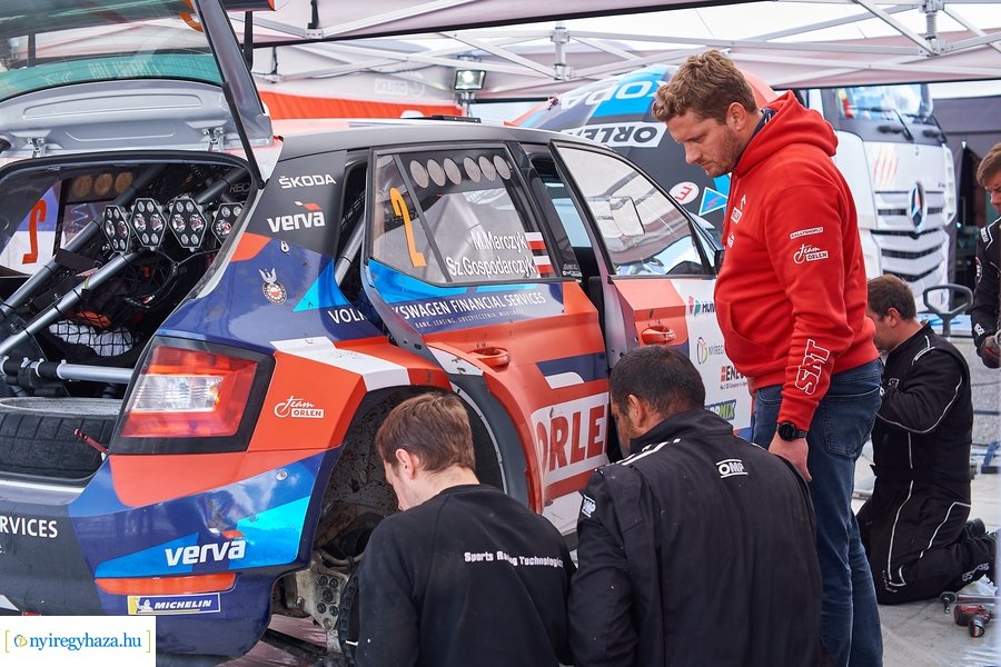 Nyíregyháza Rally 2021 - szervízpark