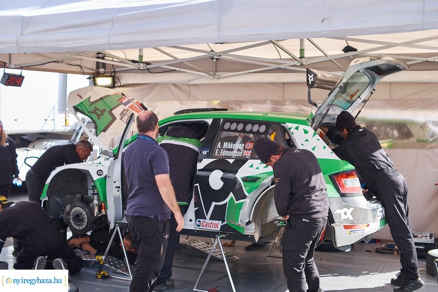 Nyíregyháza Rally 2021 - szervízpark