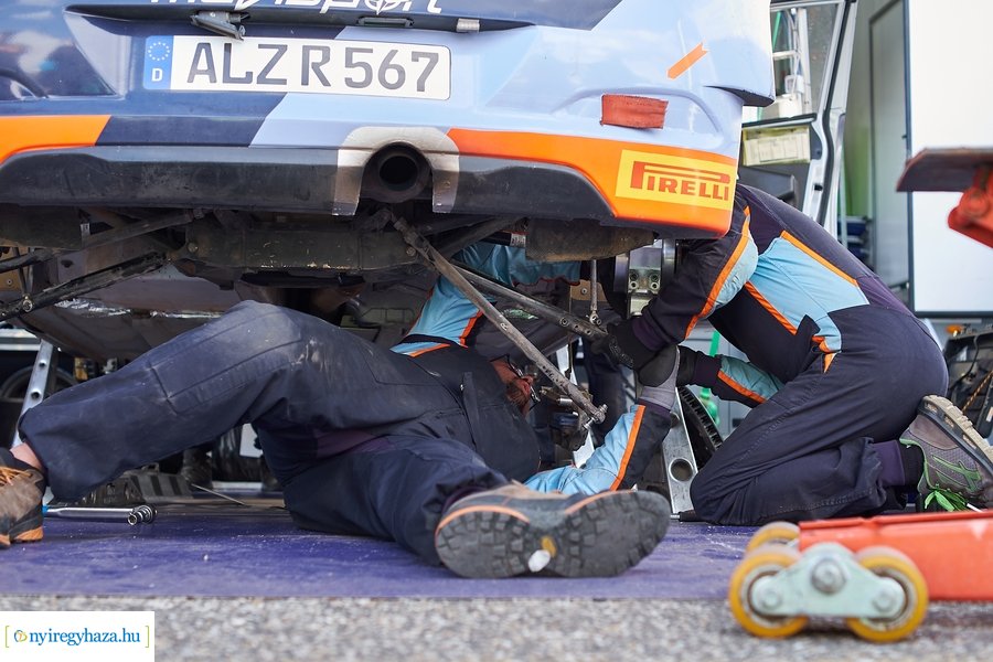 Nyíregyháza Rally 2021 - szervízpark