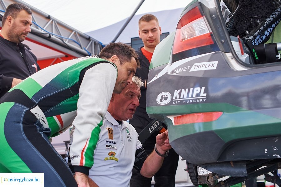 Nyíregyháza Rally 2021 - szervízpark