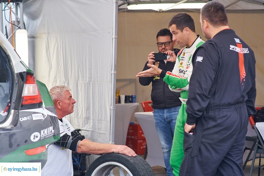 Nyíregyháza Rally 2021 - szervízpark