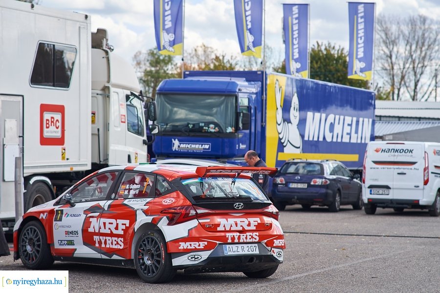 Nyíregyháza Rally 2021 - szervízpark