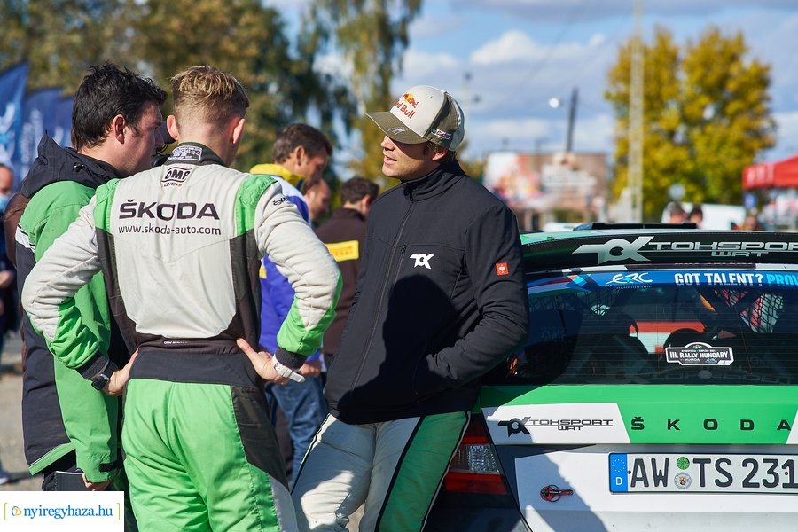 Nyíregyháza Rally 2021 - szervízpark