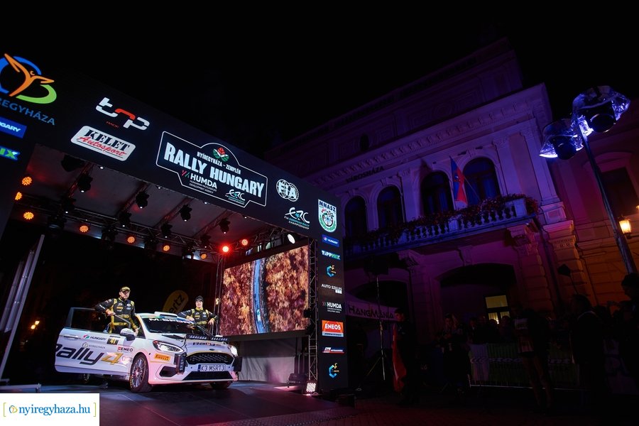 Nyíregyháza Rally 2021 - rajtceremónia