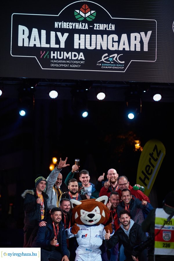 Nyíregyháza Rally 2021 - rajtceremónia