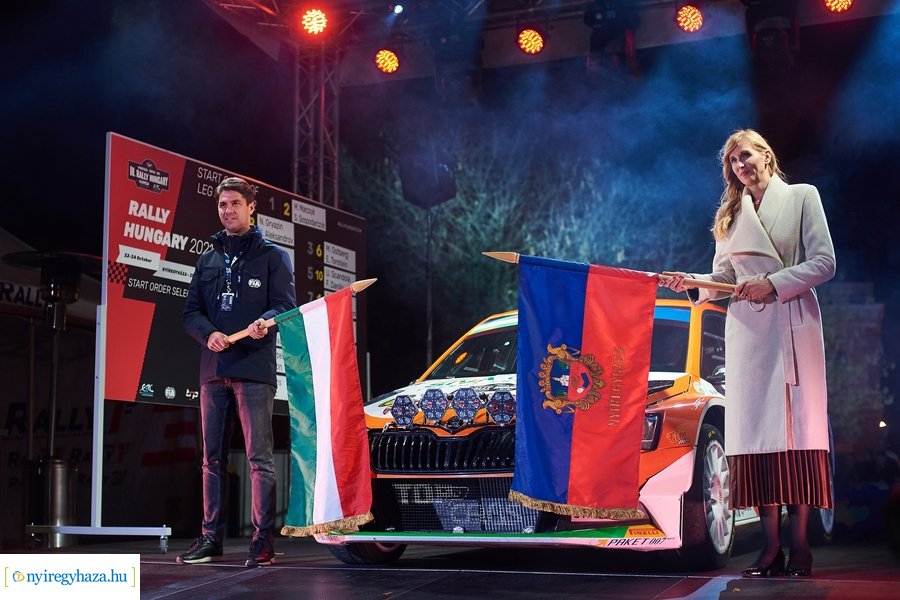 Nyíregyháza Rally 2021 - rajtceremónia