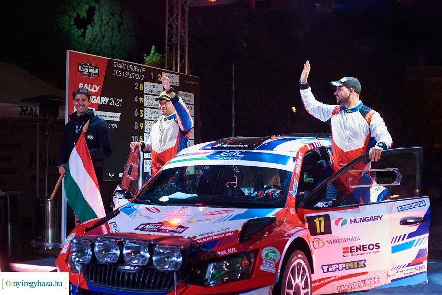 Nyíregyháza Rally 2021 - rajtceremónia
