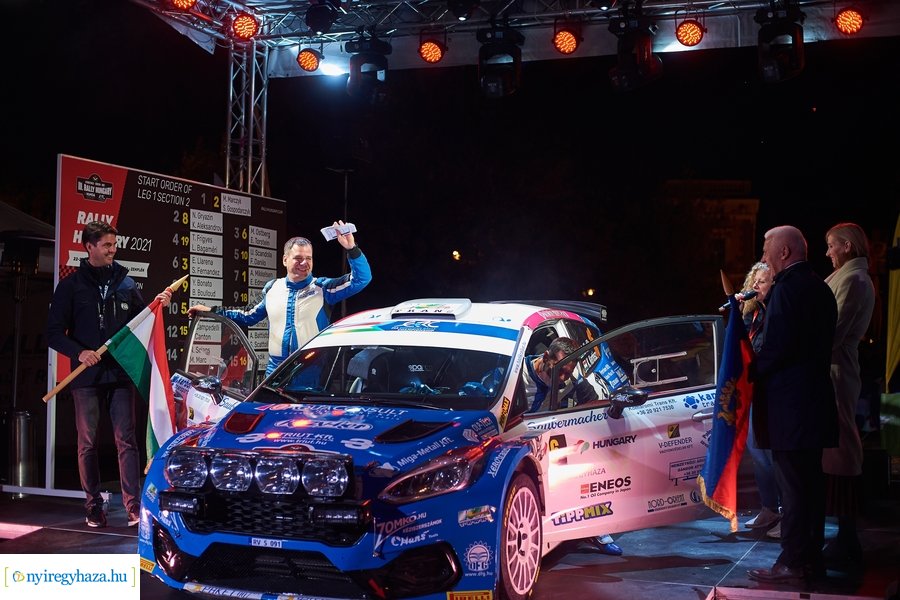 Nyíregyháza Rally 2021 - rajtceremónia