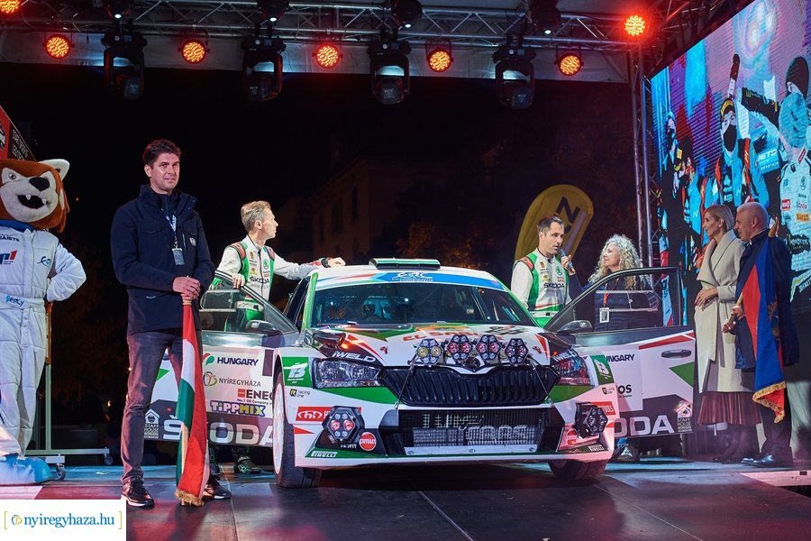 Nyíregyháza Rally 2021 - rajtceremónia