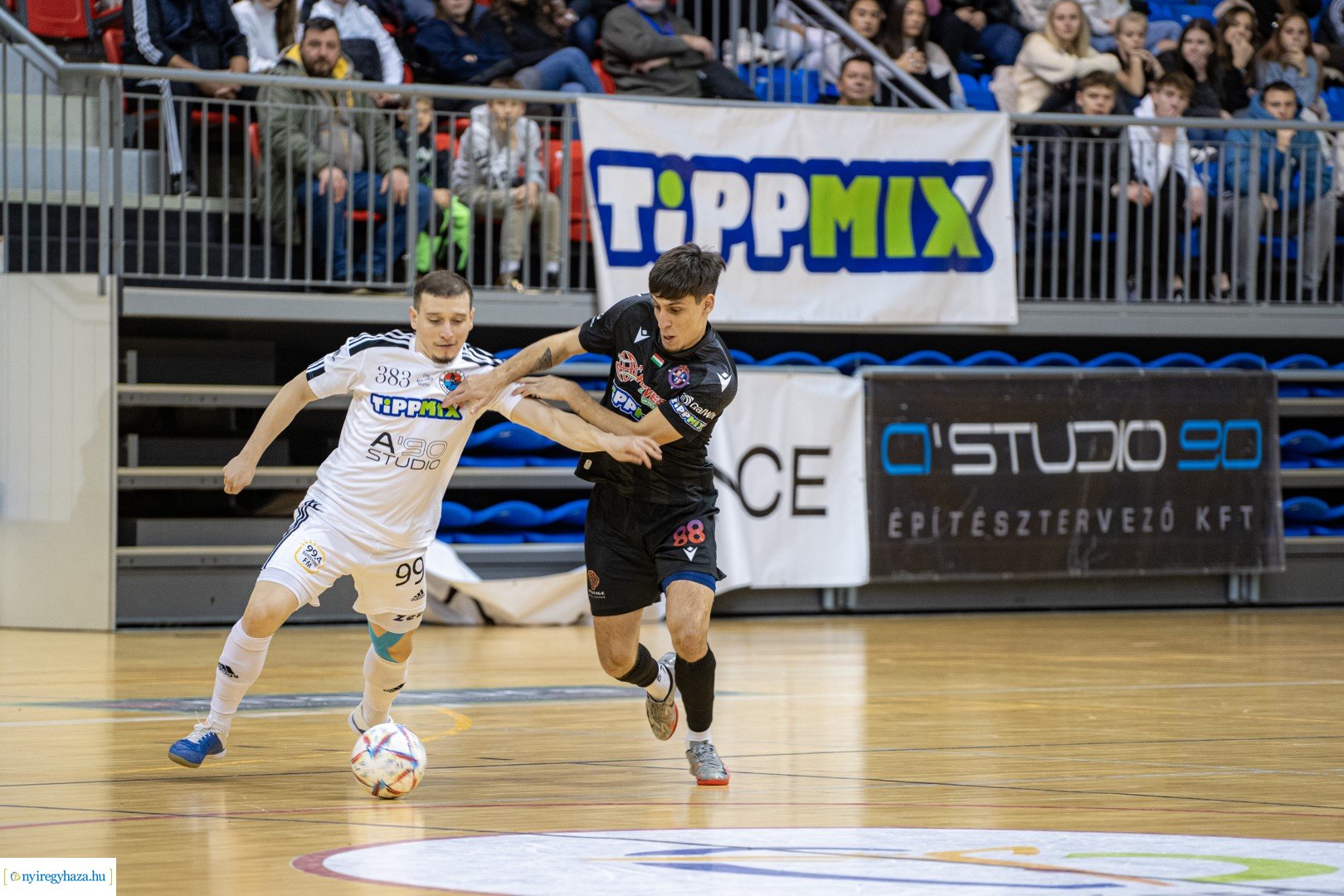 Nyíregyháza Spartacus - A' Studio Futsal Nyíregyháza futsal mérkőzés