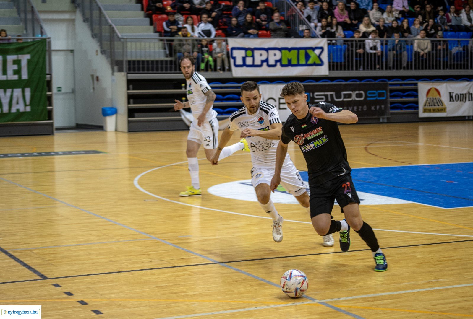 Nyíregyháza Spartacus - A' Studio Futsal Nyíregyháza futsal mérkőzés