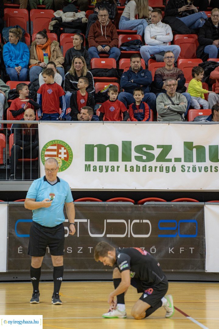 Nyíregyháza Spartacus - A' Studio Futsal Nyíregyháza futsal mérkőzés