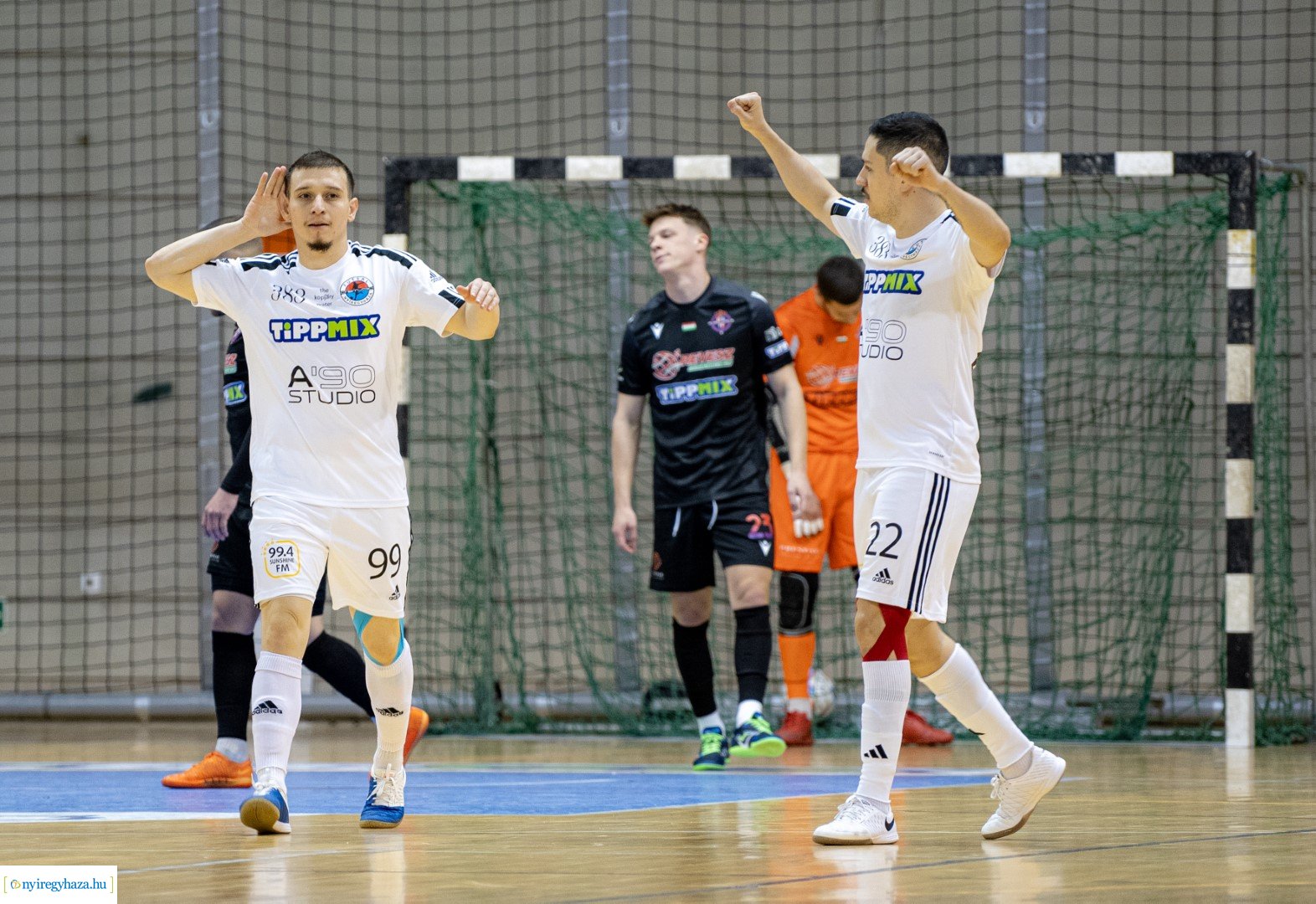 Nyíregyháza Spartacus - A' Studio Futsal Nyíregyháza futsal mérkőzés