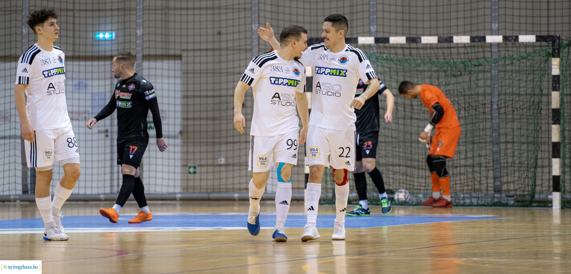 Nyíregyháza Spartacus - A' Studio Futsal Nyíregyháza futsal mérkőzés