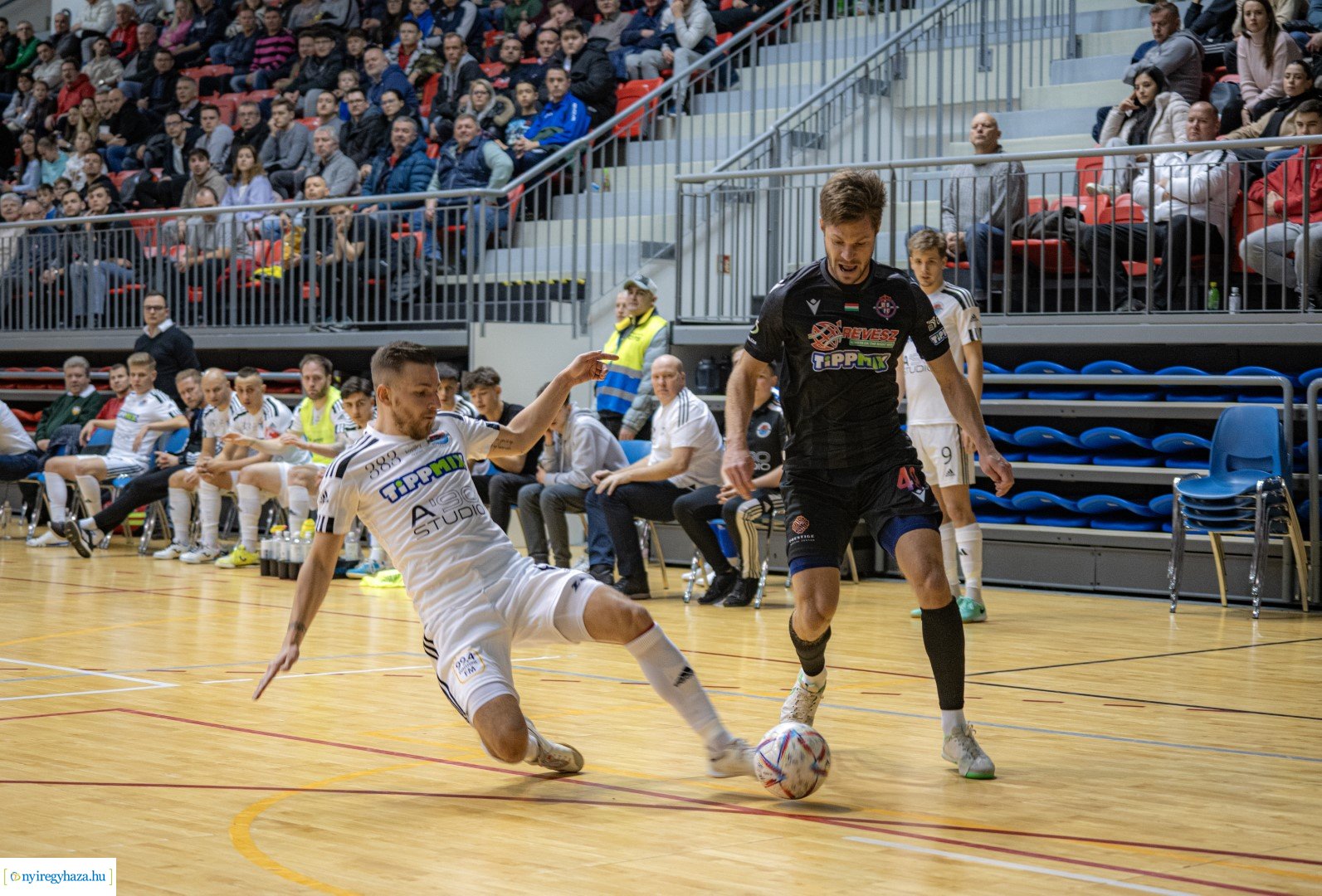 Nyíregyháza Spartacus - A' Studio Futsal Nyíregyháza futsal mérkőzés