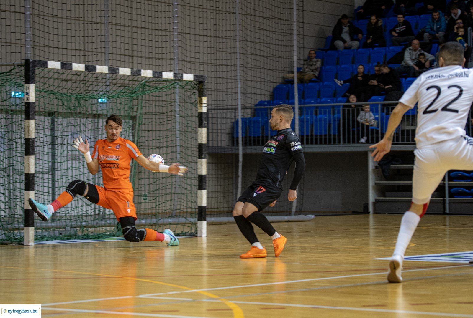 Nyíregyháza Spartacus - A' Studio Futsal Nyíregyháza futsal mérkőzés