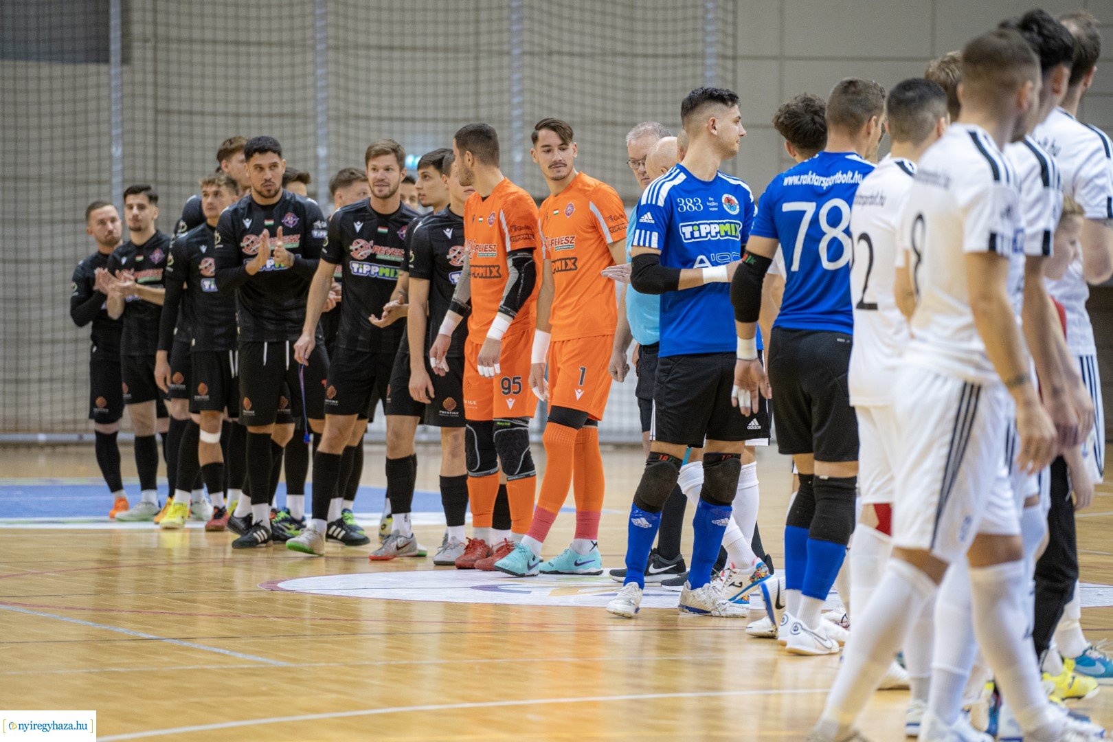 Nyíregyháza Spartacus - A' Studio Futsal Nyíregyháza futsal mérkőzés