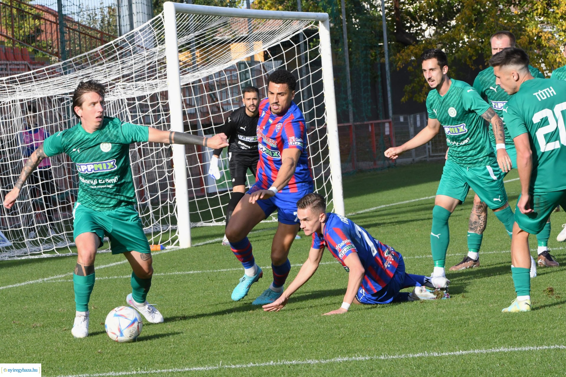 Nyíregyháza Spartacus - Ajka labdarúgó mérkőzés 2023. ősz