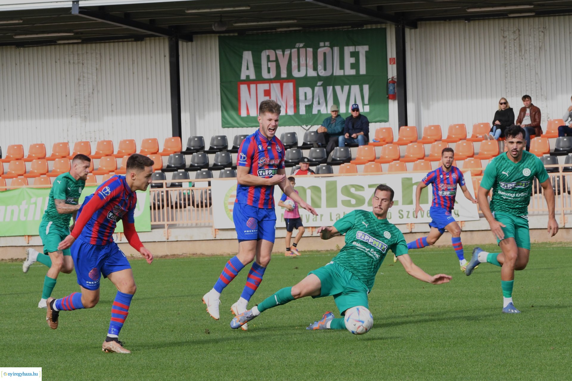 Nyíregyháza Spartacus - Ajka labdarúgó mérkőzés 2023. ősz