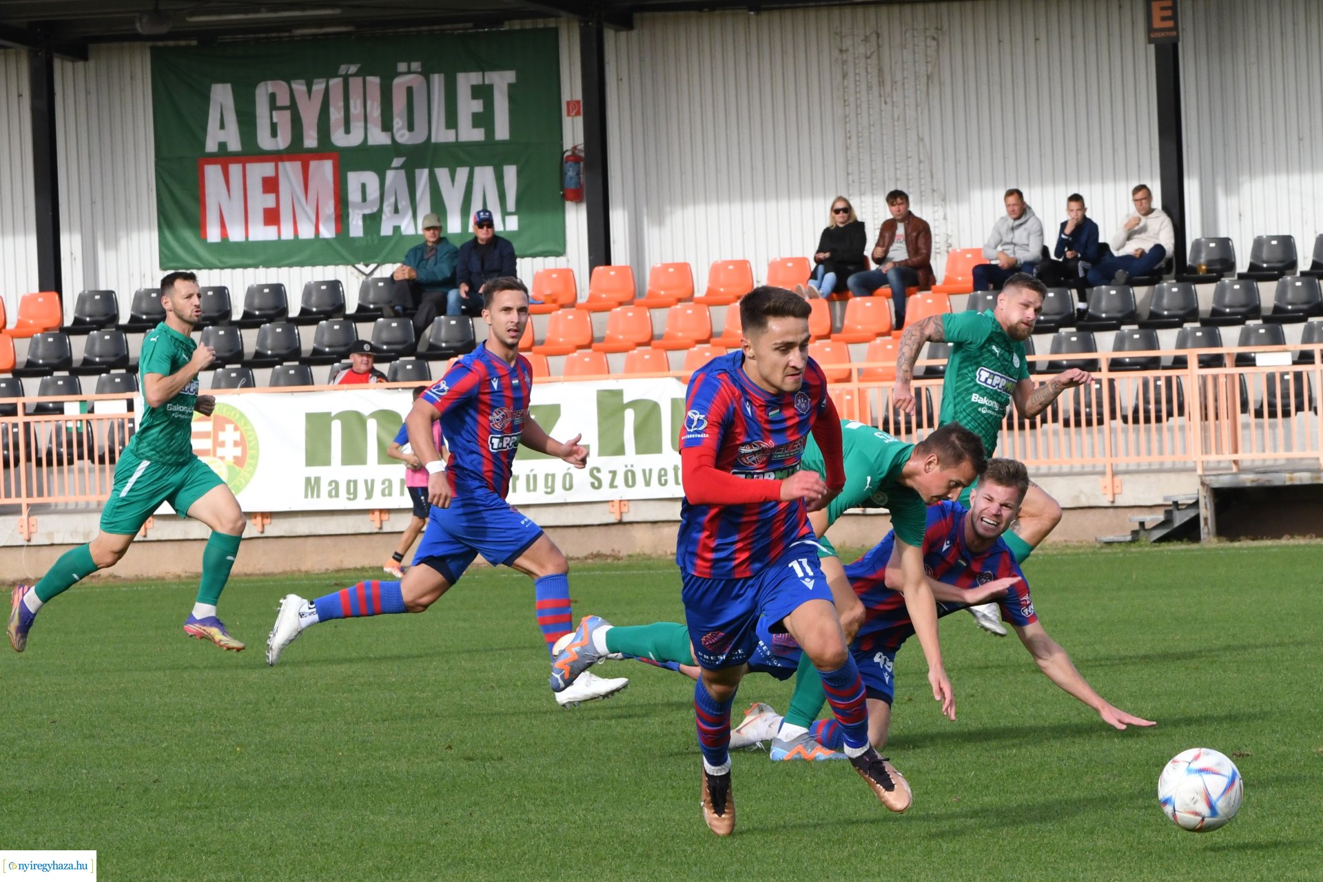 Nyíregyháza Spartacus - Ajka labdarúgó mérkőzés 2023. ősz