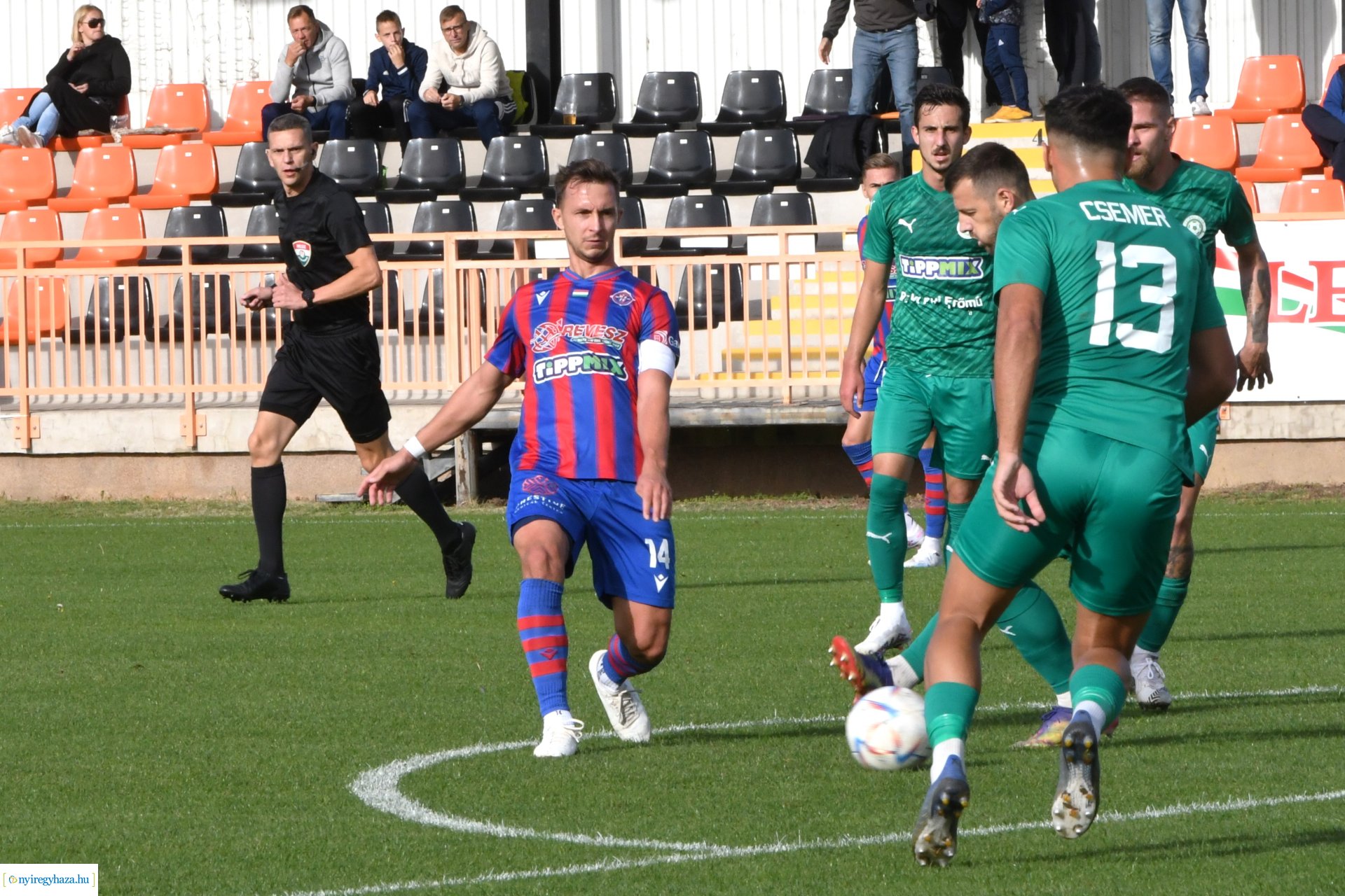 Nyíregyháza Spartacus - Ajka labdarúgó mérkőzés 2023. ősz