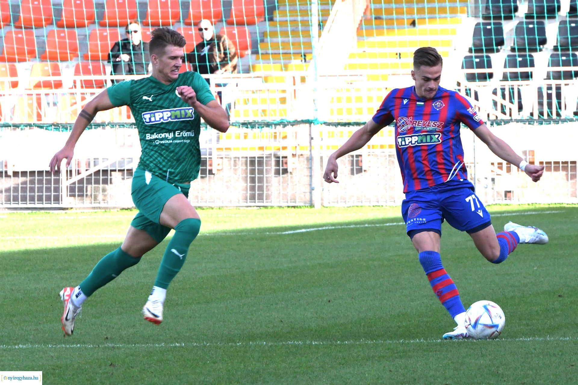 Nyíregyháza Spartacus - Ajka labdarúgó mérkőzés 2023. ősz
