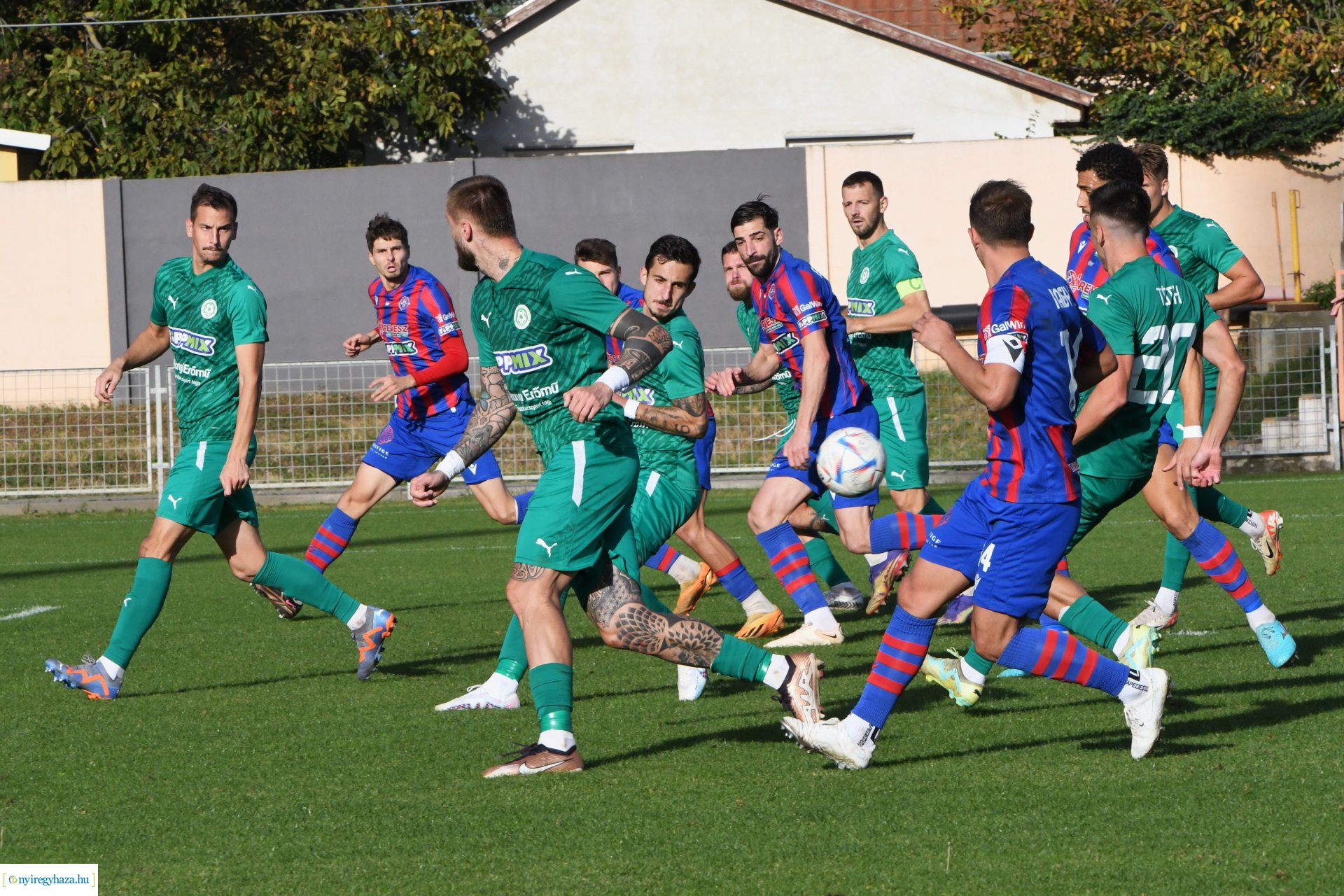 Nyíregyháza Spartacus - Ajka labdarúgó mérkőzés 2023. ősz