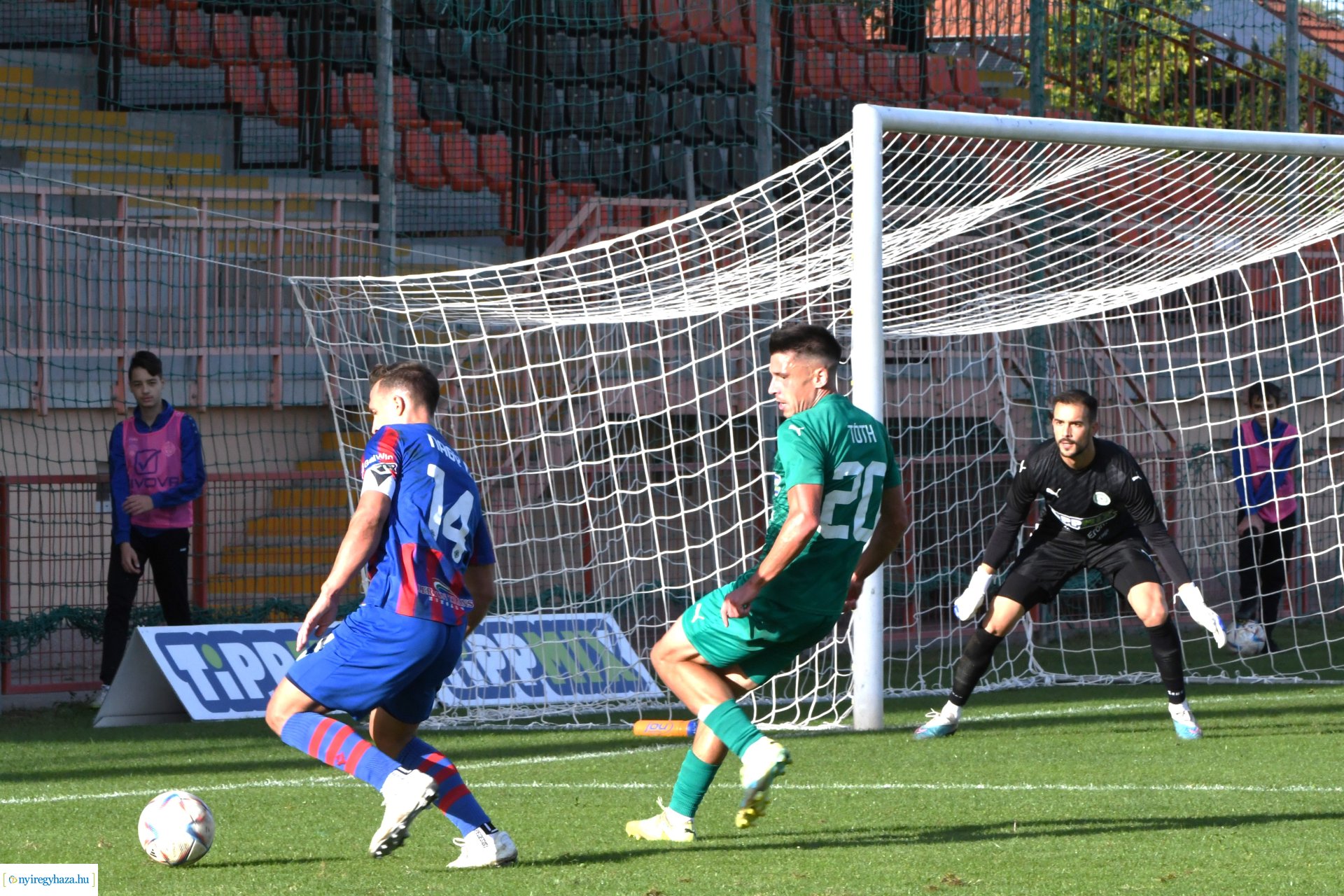 Nyíregyháza Spartacus - Ajka labdarúgó mérkőzés 2023. ősz