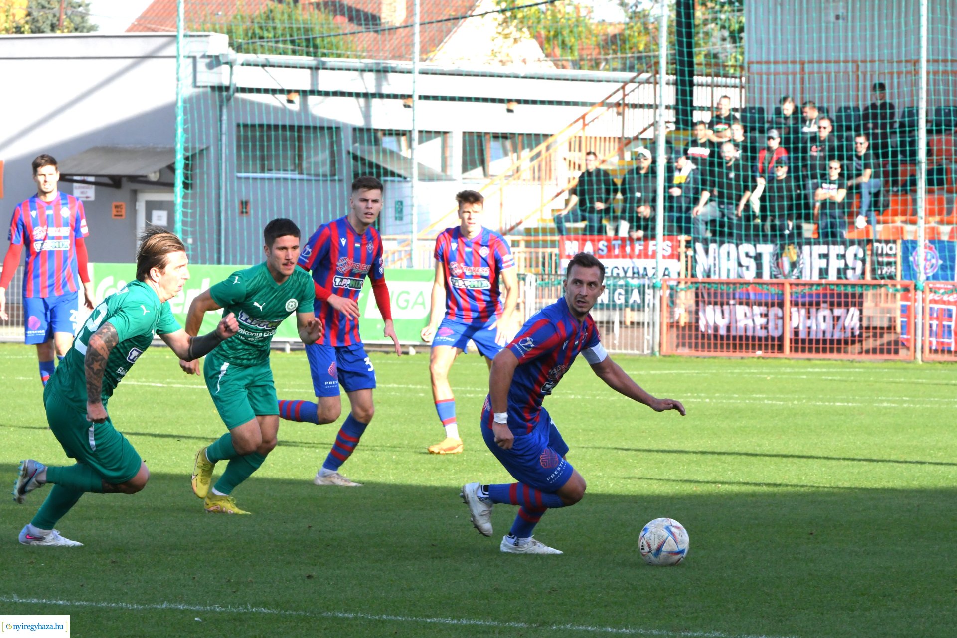 Nyíregyháza Spartacus - Ajka labdarúgó mérkőzés 2023. ősz
