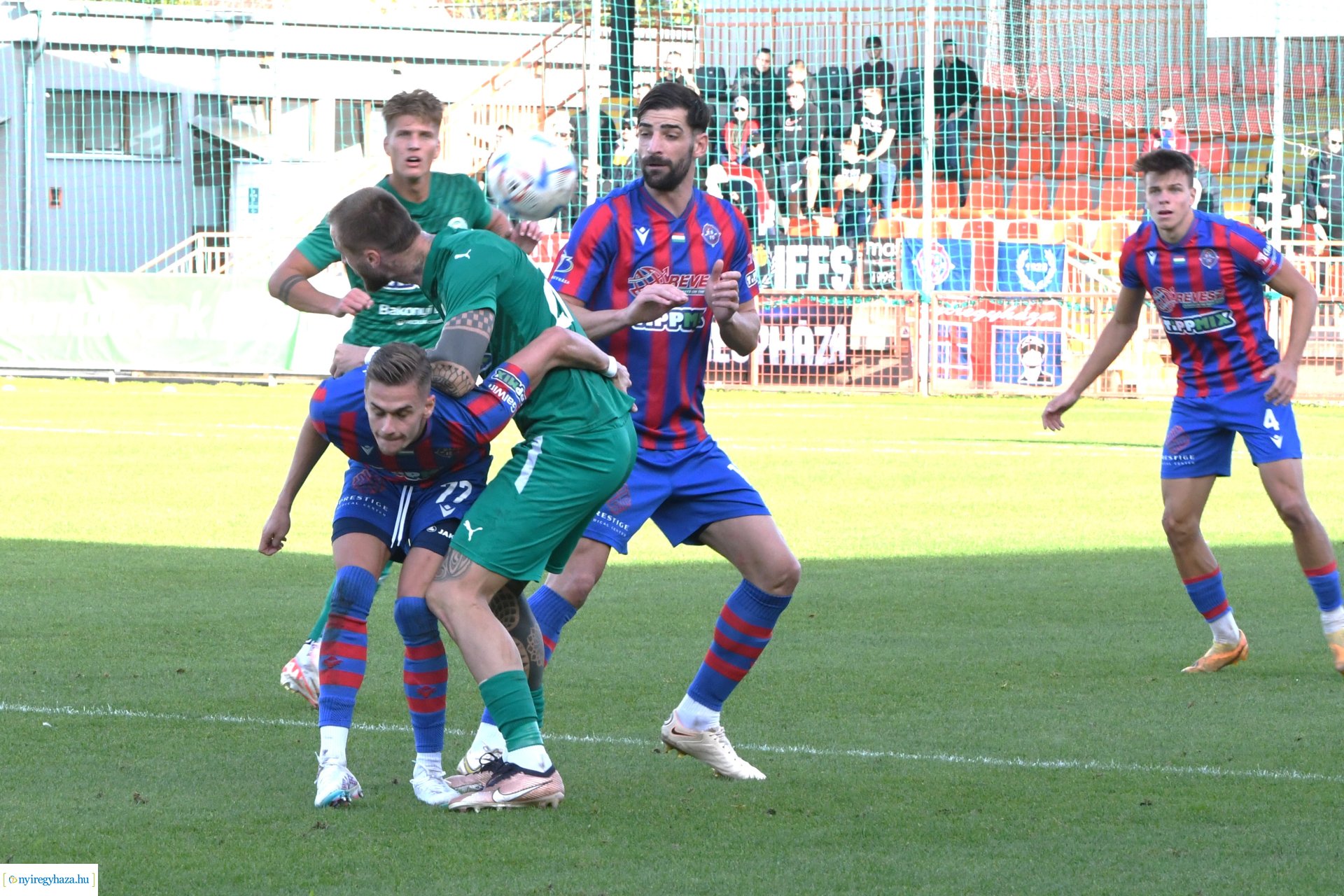 Nyíregyháza Spartacus - Ajka labdarúgó mérkőzés 2023. ősz