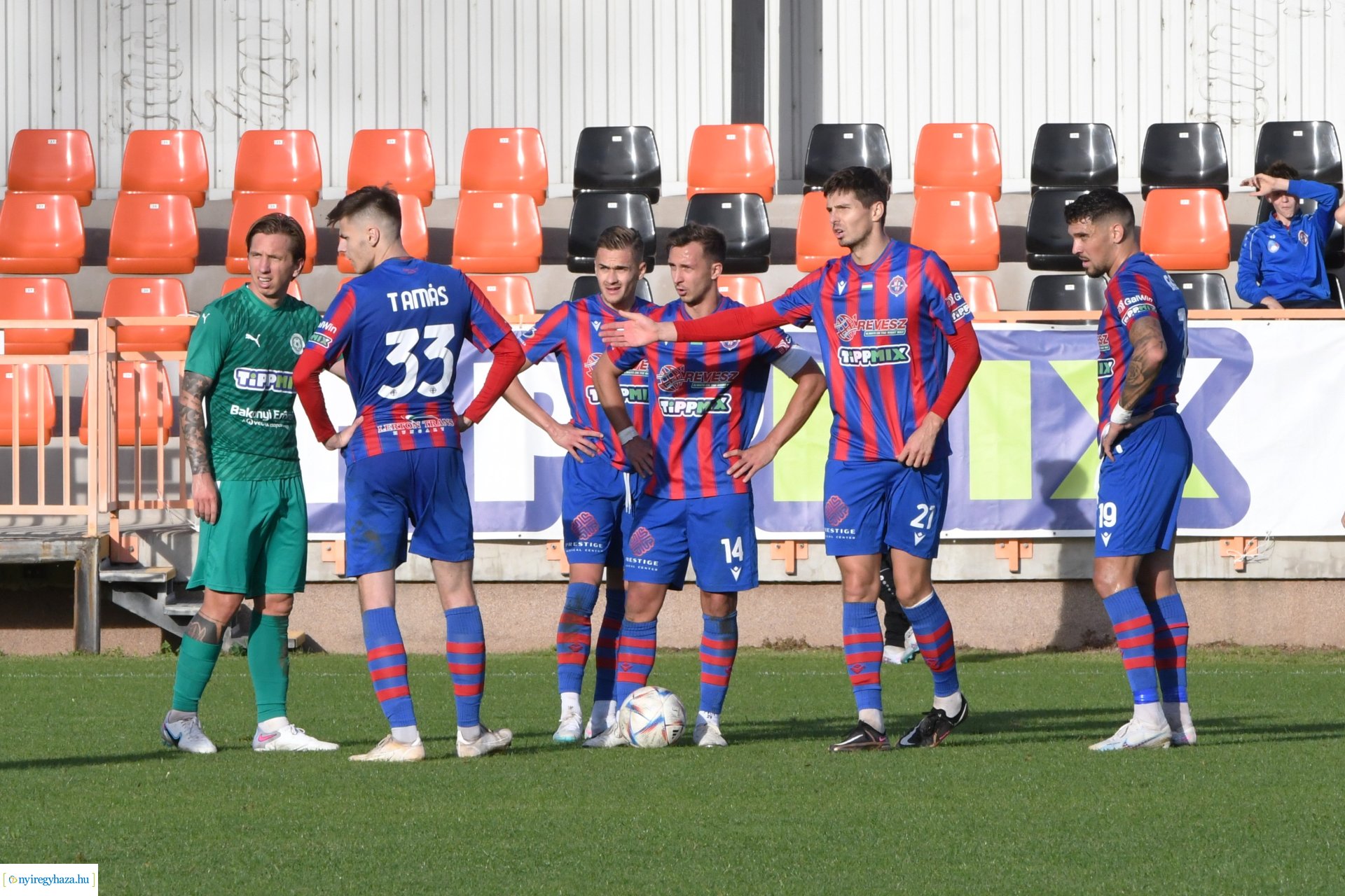 Nyíregyháza Spartacus - Ajka labdarúgó mérkőzés 2023. ősz