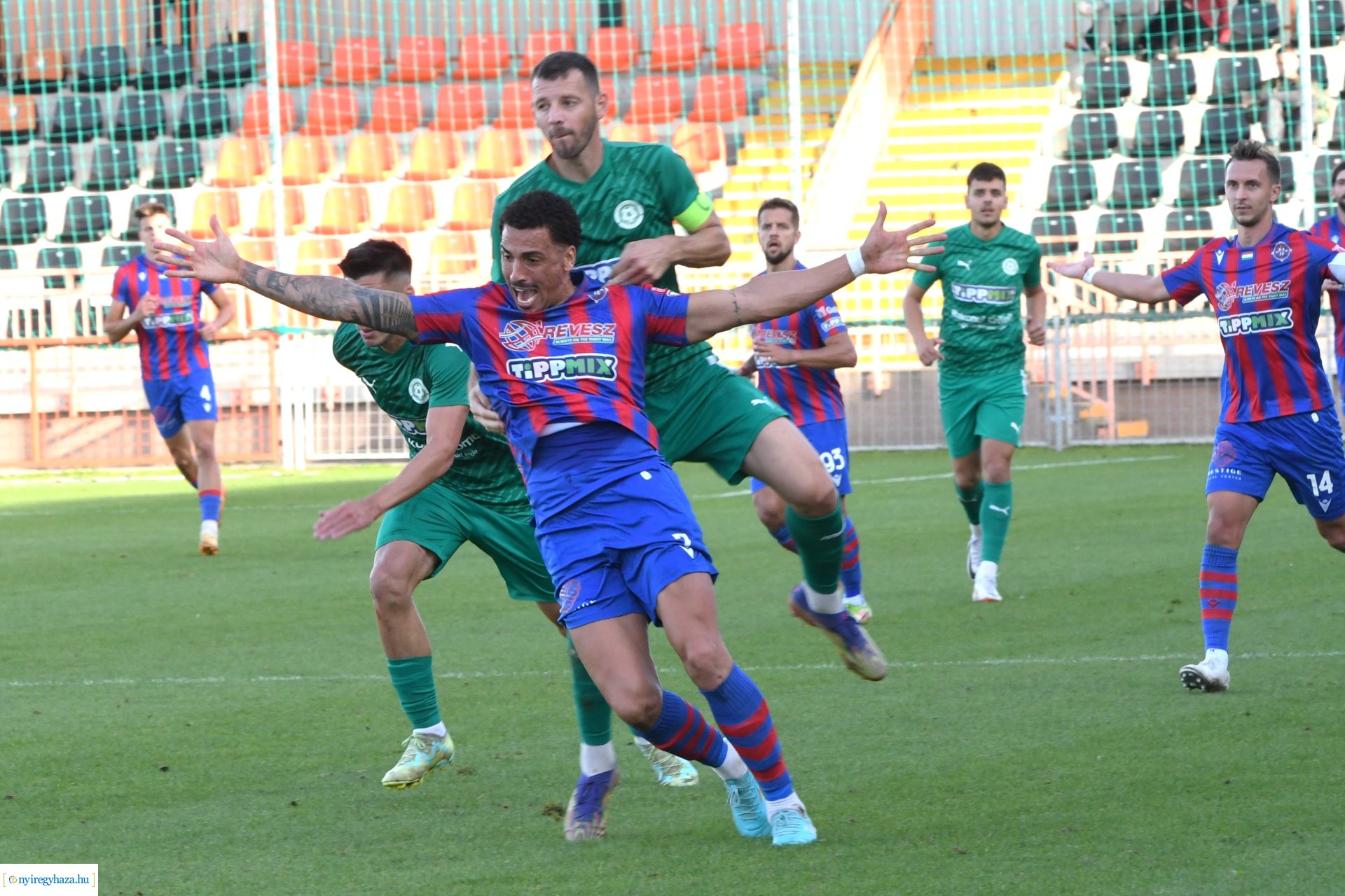 Nyíregyháza Spartacus - Ajka labdarúgó mérkőzés 2023. ősz