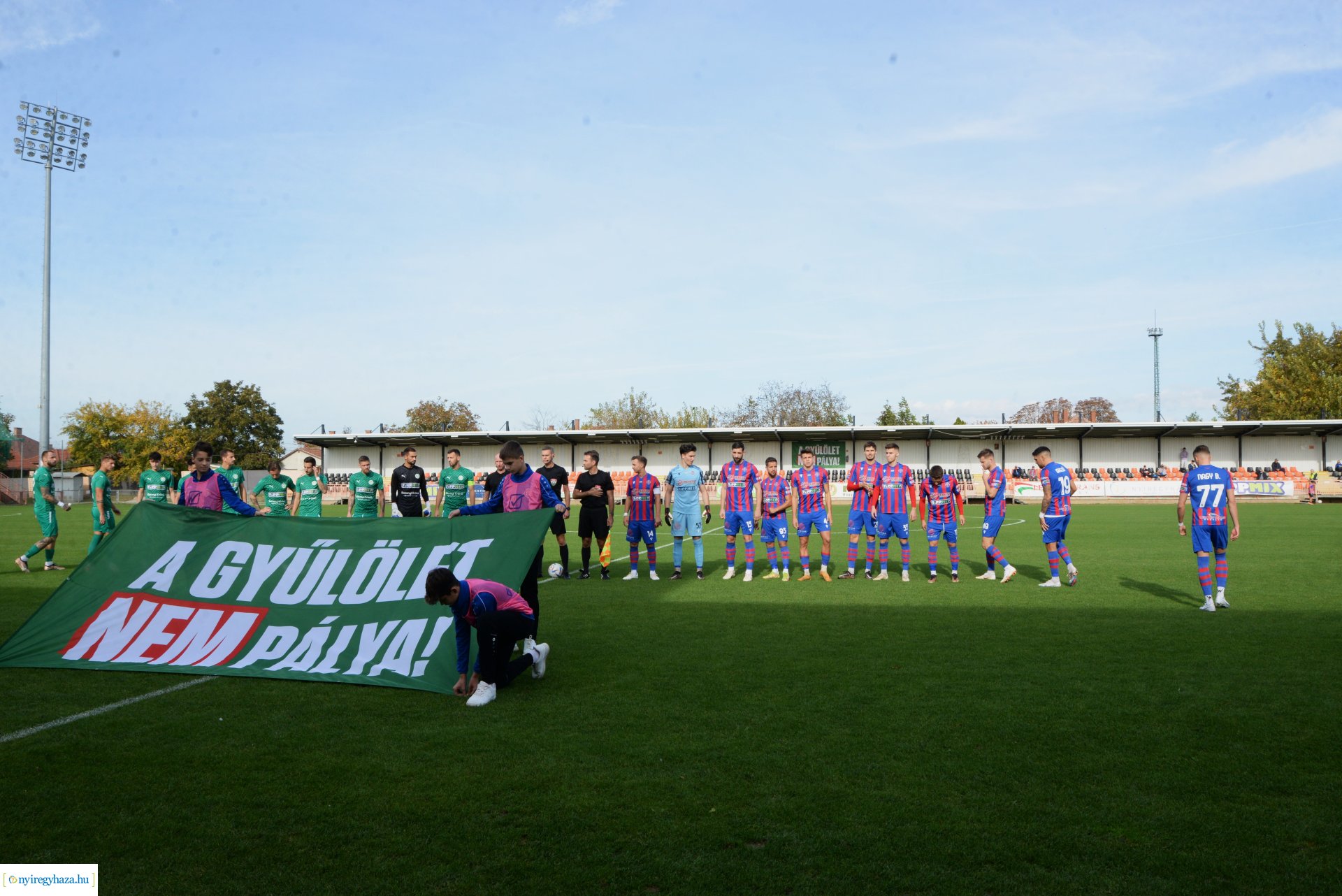 Nyíregyháza Spartacus - Ajka labdarúgó mérkőzés 2023. ősz