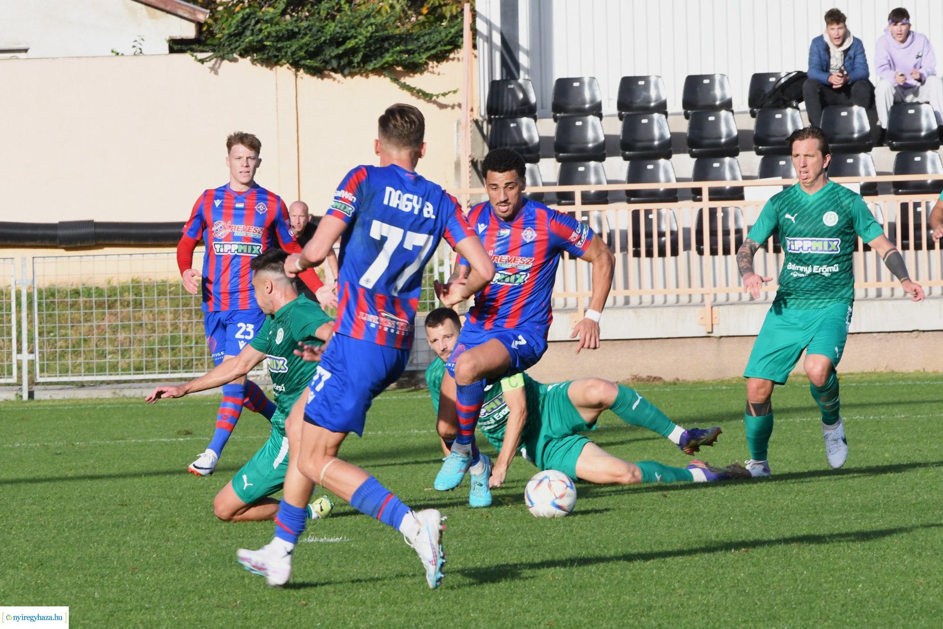 Nyíregyháza Spartacus - Ajka labdarúgó mérkőzés 2023. ősz