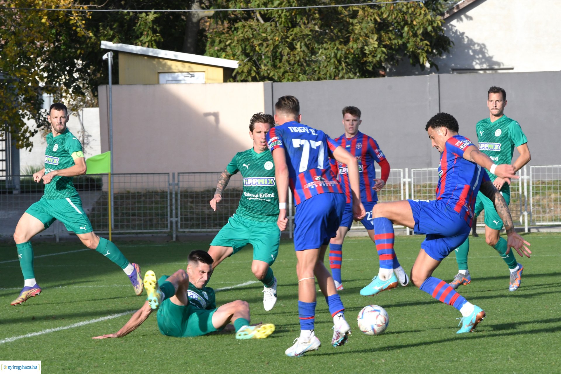 Nyíregyháza Spartacus - Ajka labdarúgó mérkőzés 2023. ősz