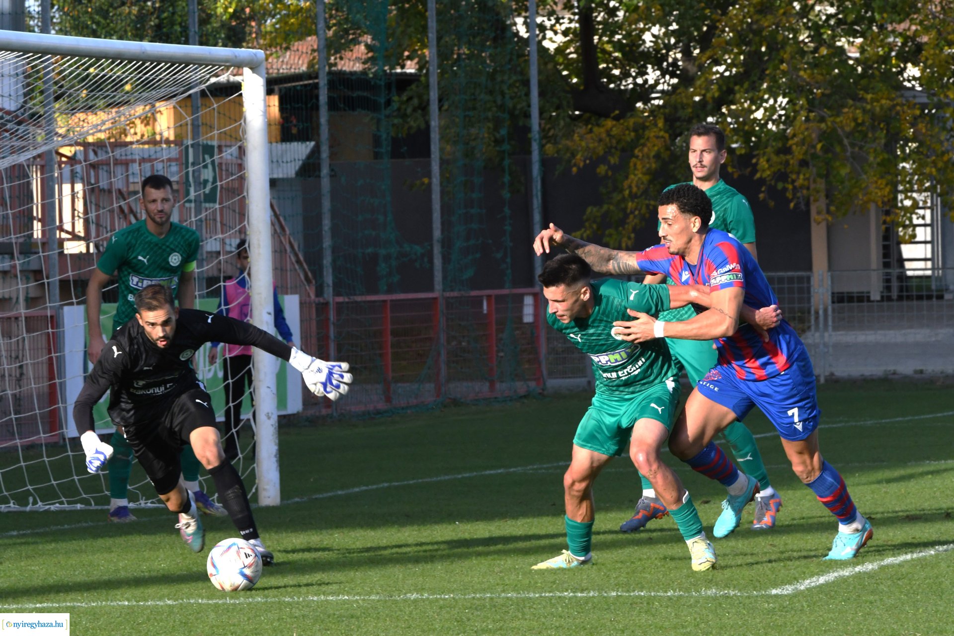 Nyíregyháza Spartacus - Ajka labdarúgó mérkőzés 2023. ősz