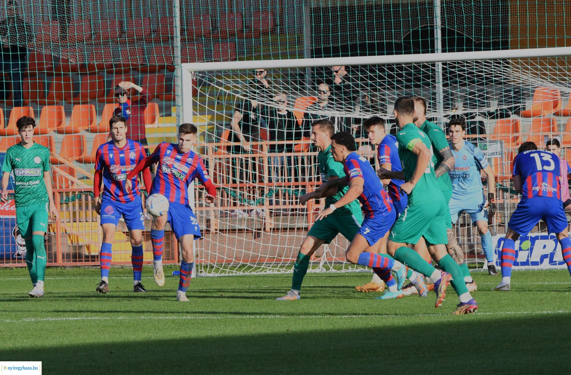 Nyíregyháza Spartacus - Ajka labdarúgó mérkőzés 2023. ősz