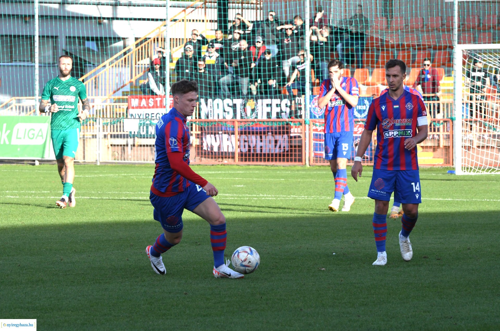 Nyíregyháza Spartacus - Ajka labdarúgó mérkőzés 2023. ősz