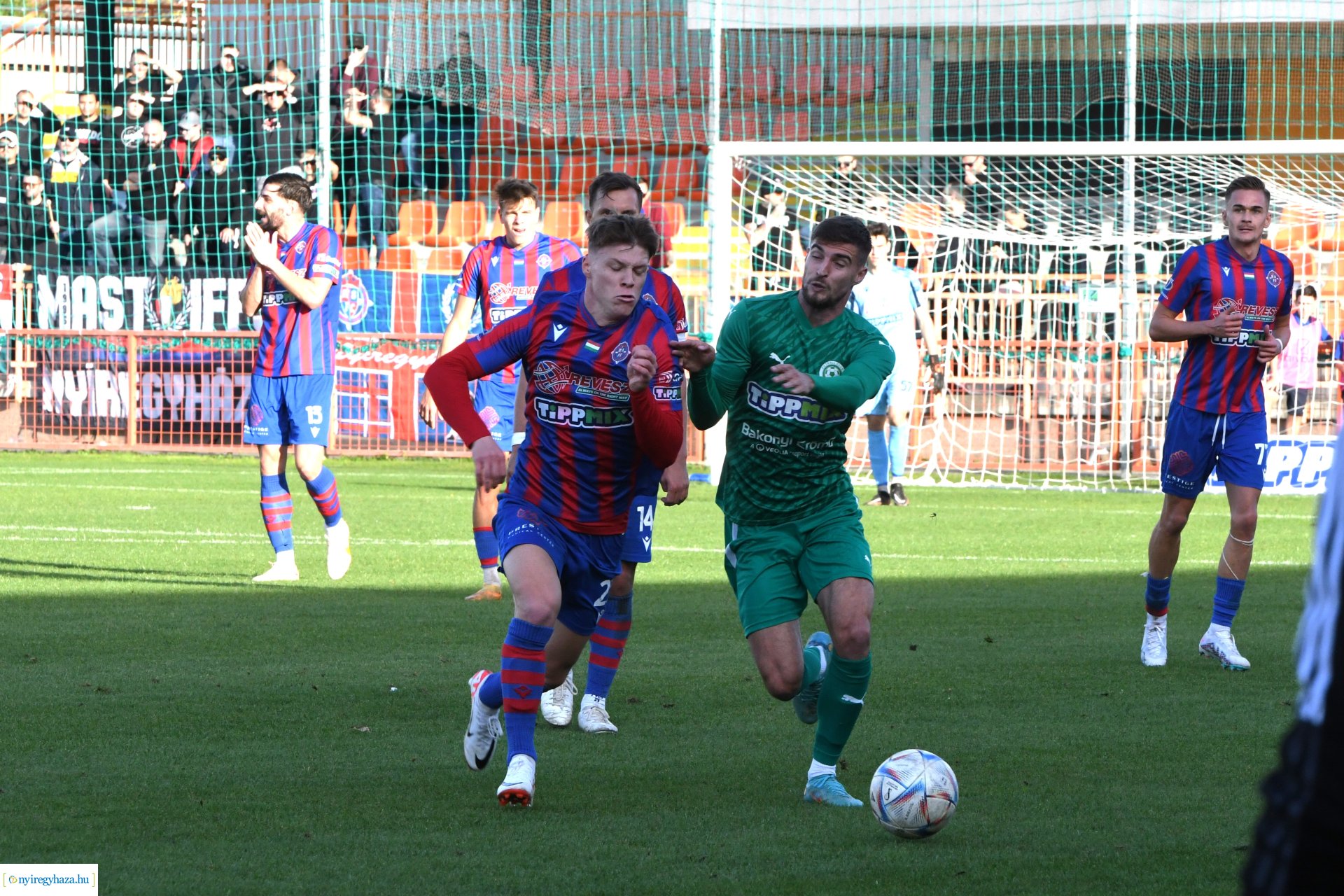 Nyíregyháza Spartacus - Ajka labdarúgó mérkőzés 2023. ősz