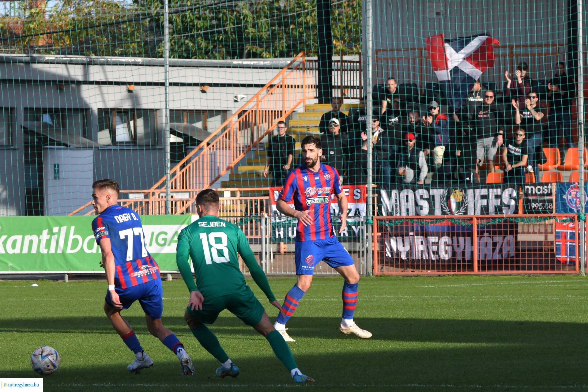 Nyíregyháza Spartacus - Ajka labdarúgó mérkőzés 2023. ősz