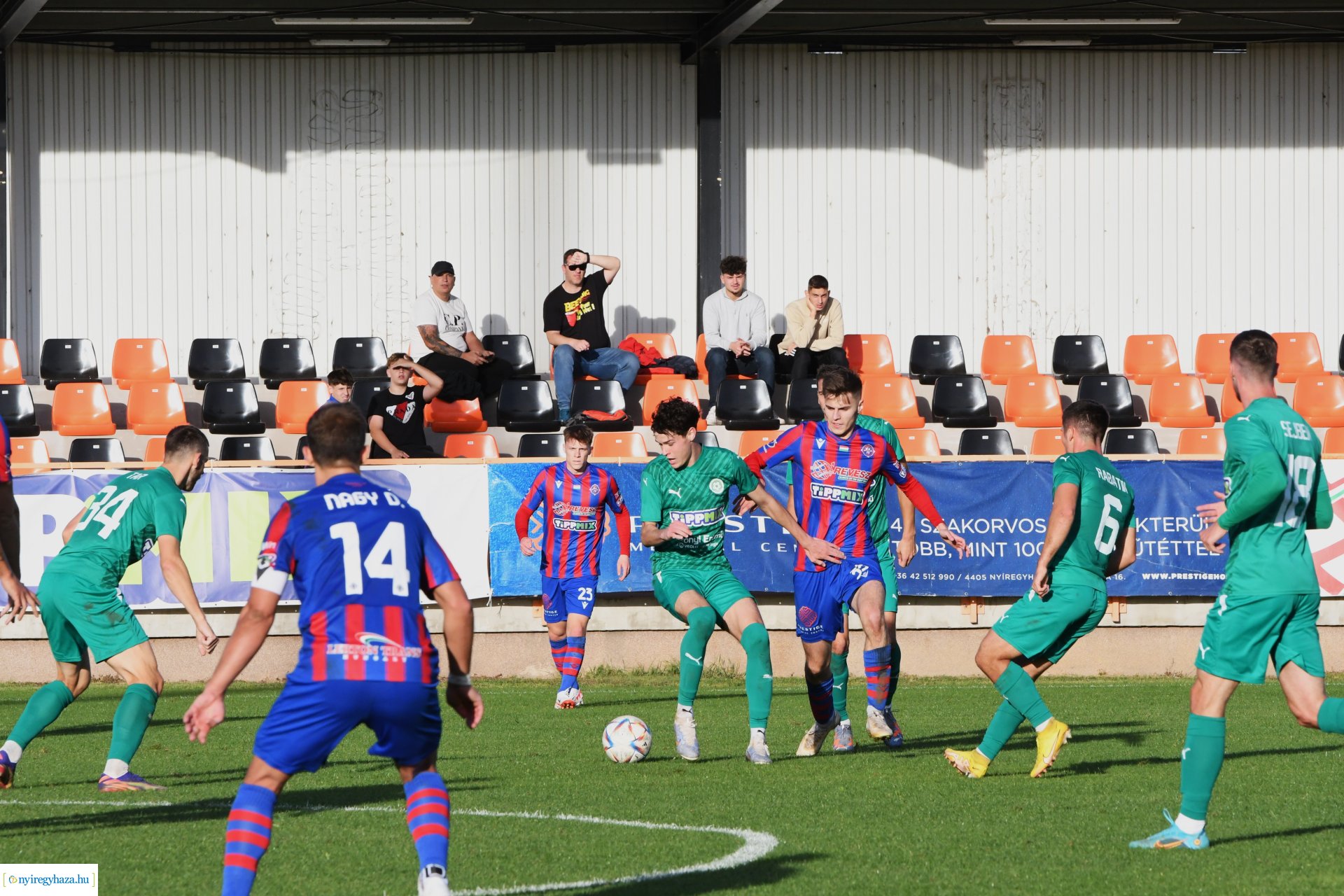 Nyíregyháza Spartacus - Ajka labdarúgó mérkőzés 2023. ősz