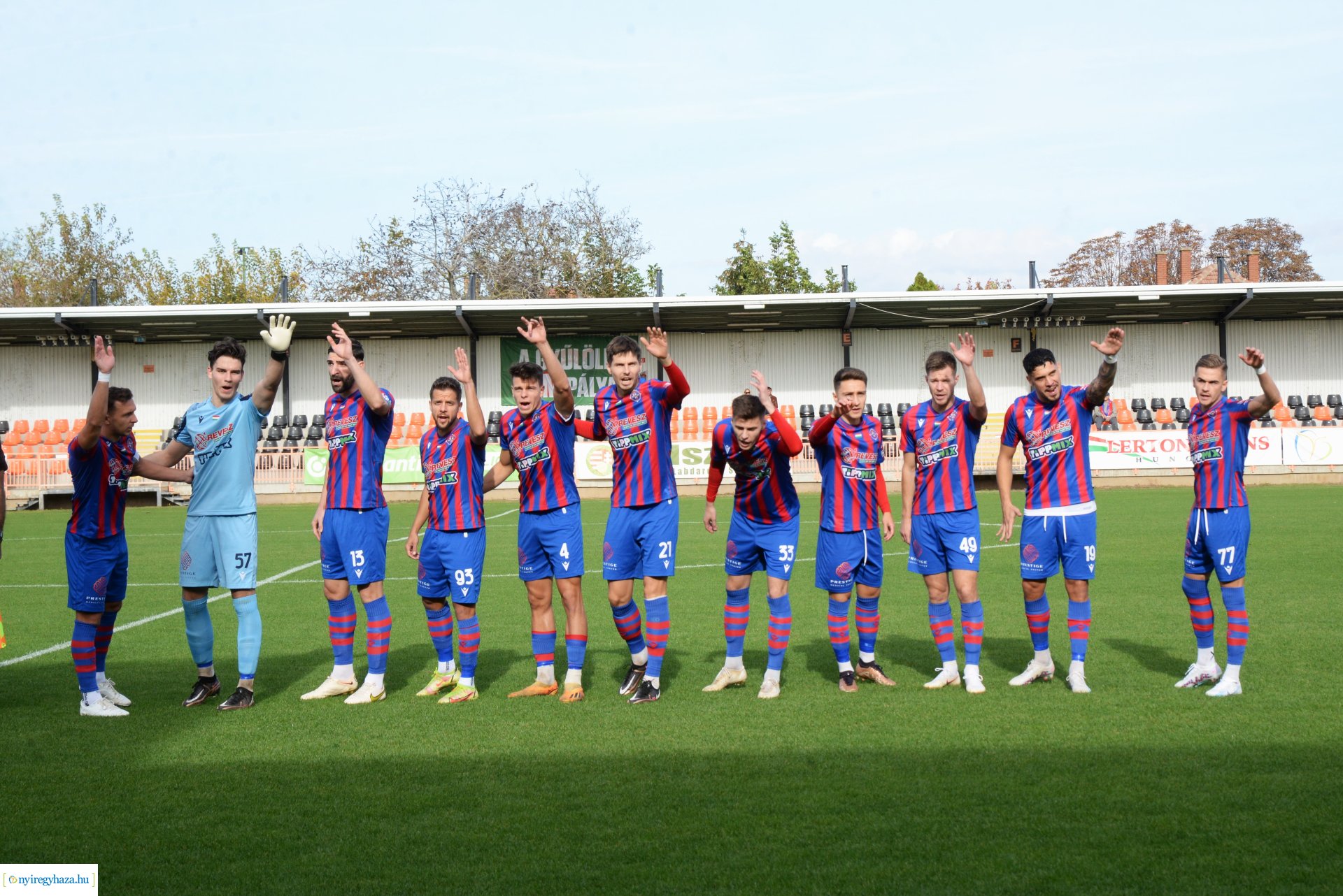 Nyíregyháza Spartacus - Ajka labdarúgó mérkőzés 2023. ősz