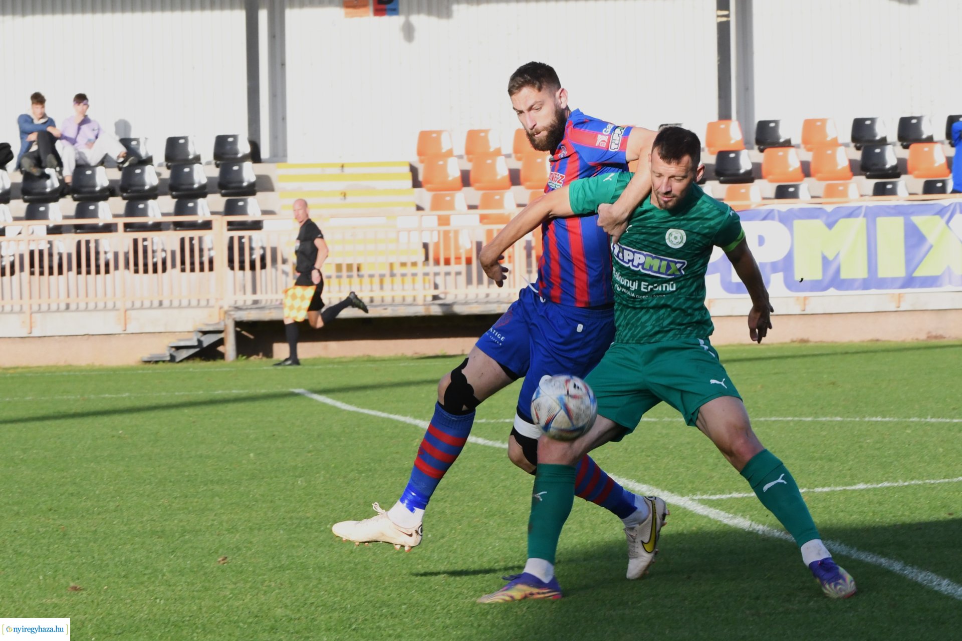 Nyíregyháza Spartacus - Ajka labdarúgó mérkőzés 2023. ősz