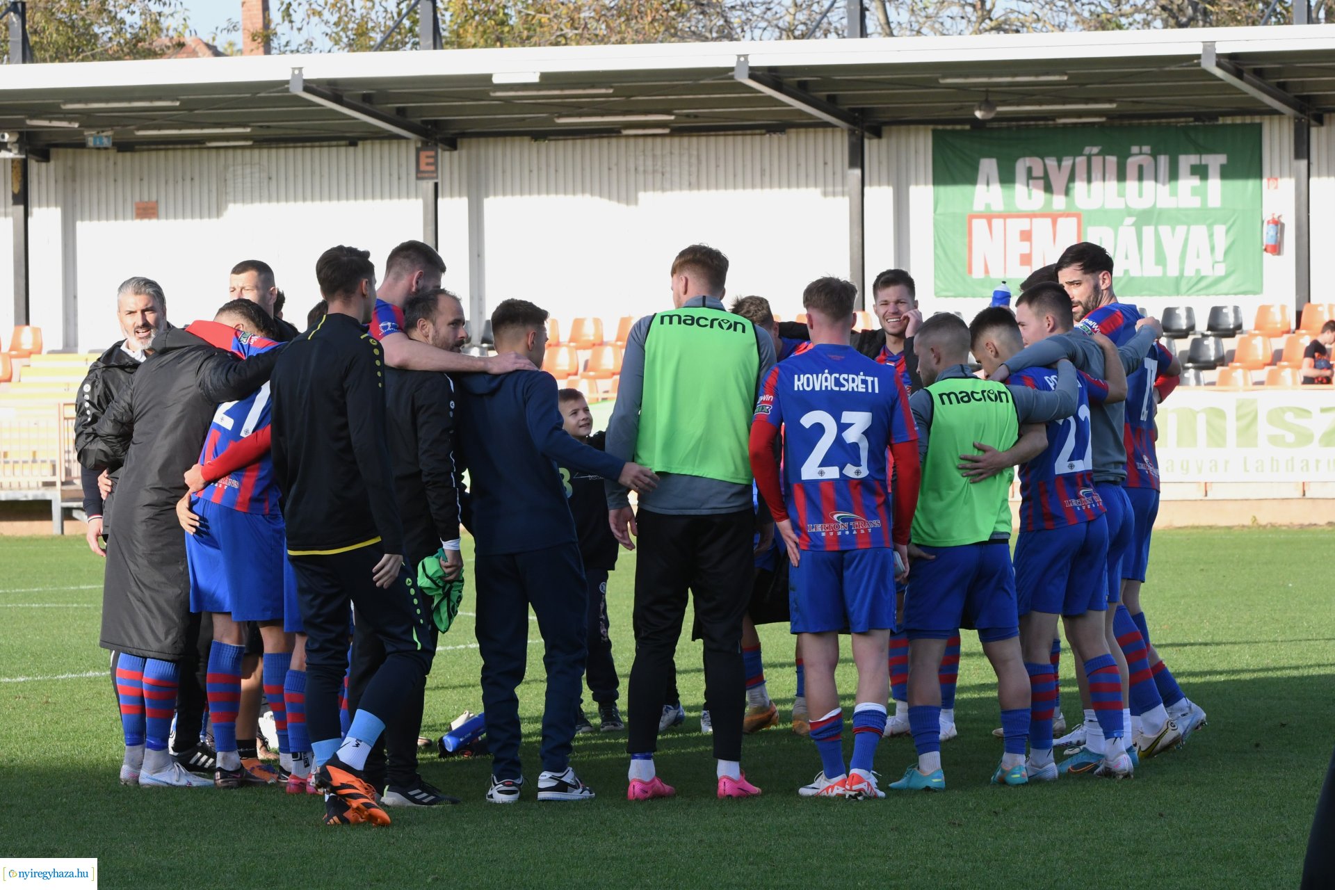 Nyíregyháza Spartacus - Ajka labdarúgó mérkőzés 2023. ősz