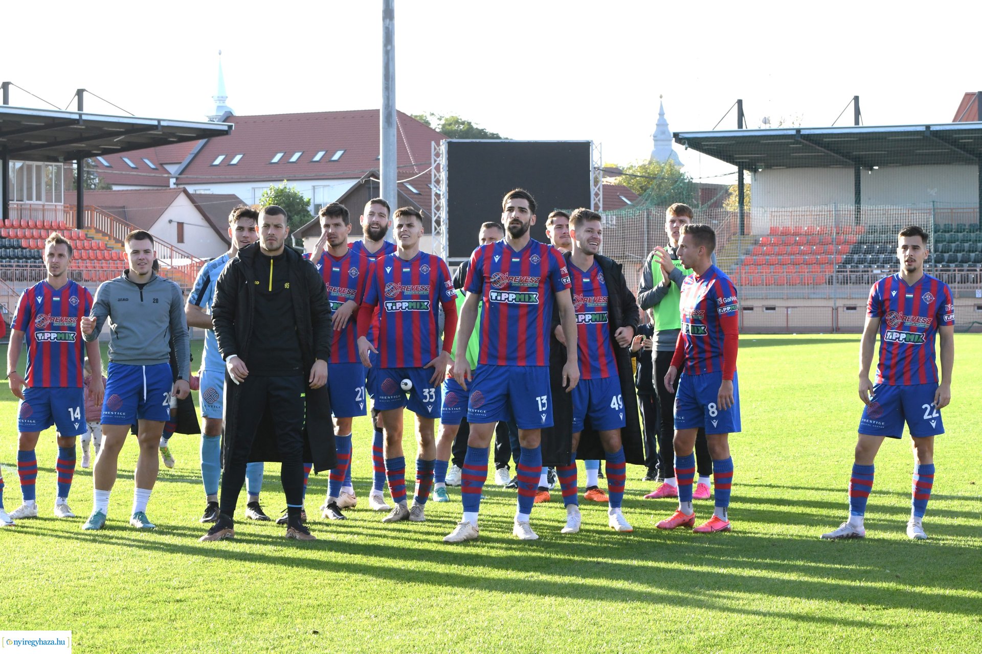 Nyíregyháza Spartacus - Ajka labdarúgó mérkőzés 2023. ősz