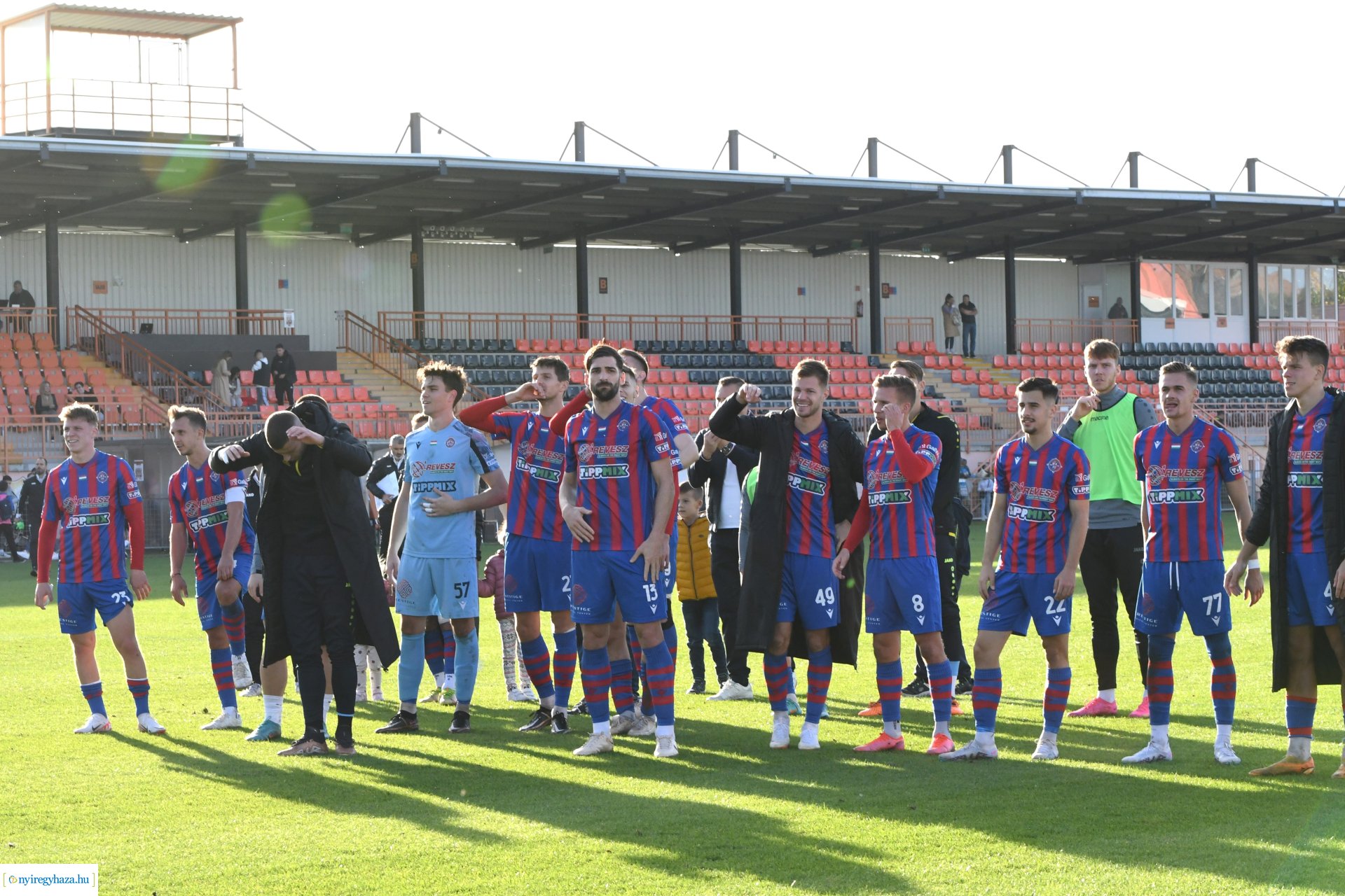 Nyíregyháza Spartacus - Ajka labdarúgó mérkőzés 2023. ősz