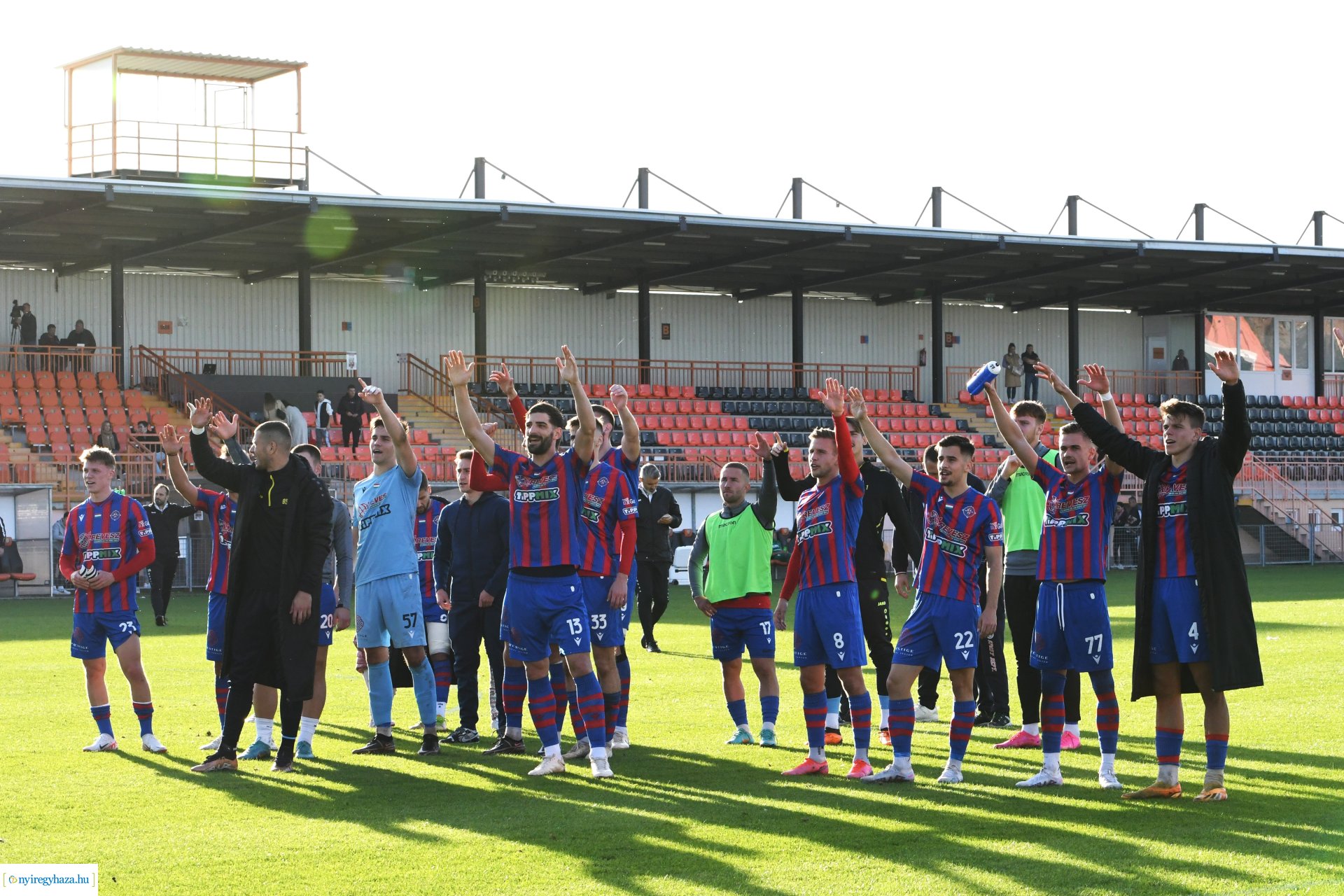 Nyíregyháza Spartacus - Ajka labdarúgó mérkőzés 2023. ősz