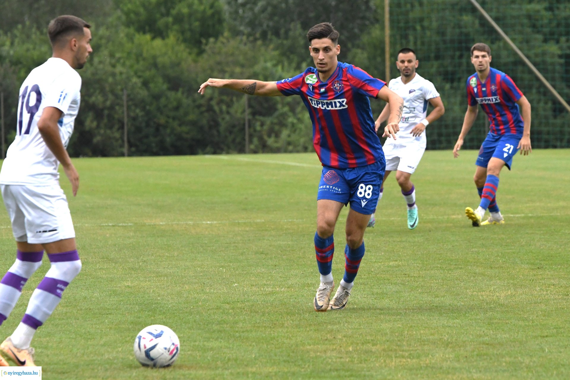 Nyíregyháza Spartacus-Békéscsaba felkészülési mérkőzés