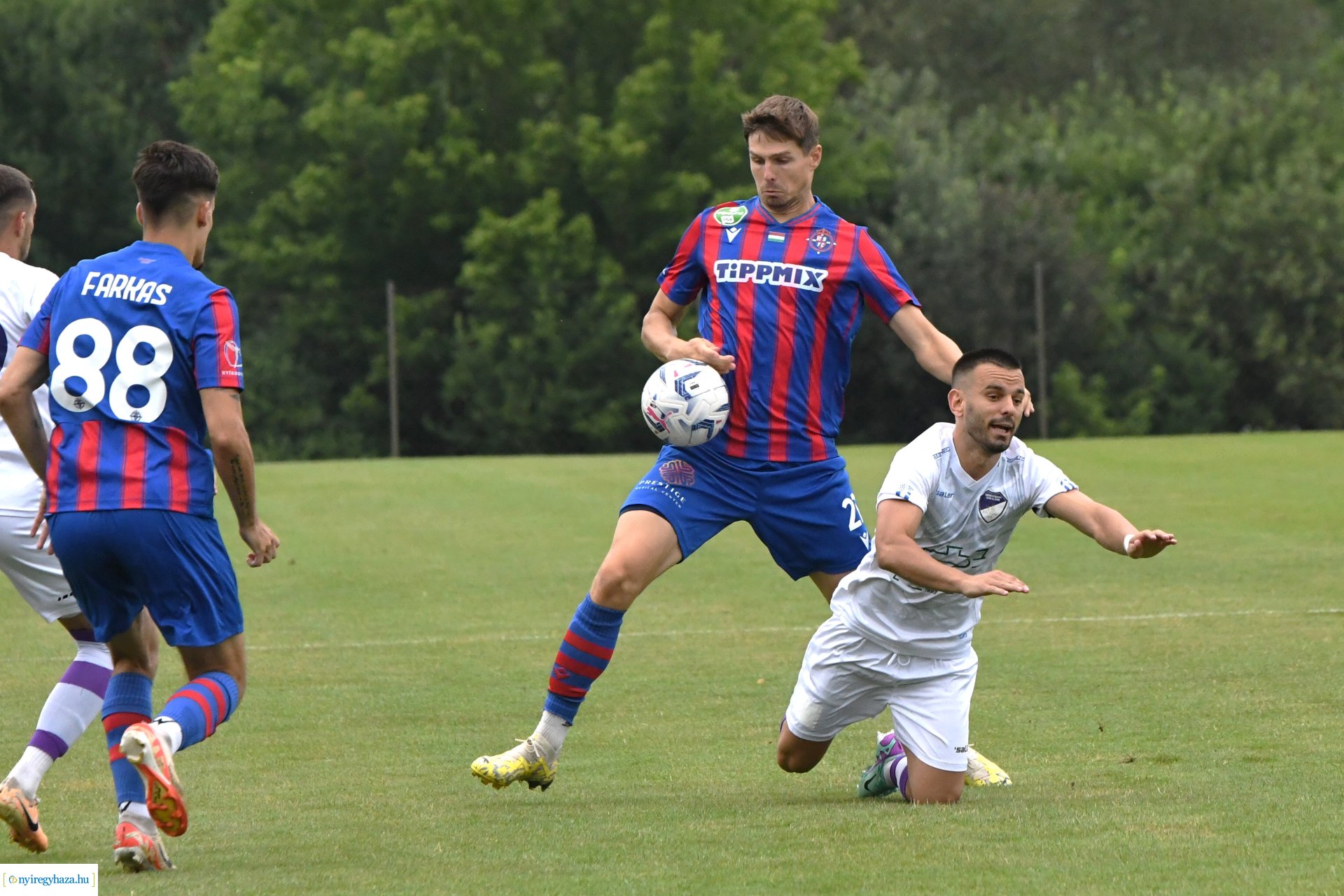 Nyíregyháza Spartacus-Békéscsaba felkészülési mérkőzés